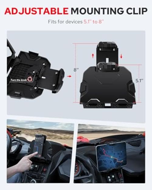 X3 Electric Device Tablet Holder,Tablet Mount Storage Box Compatible with