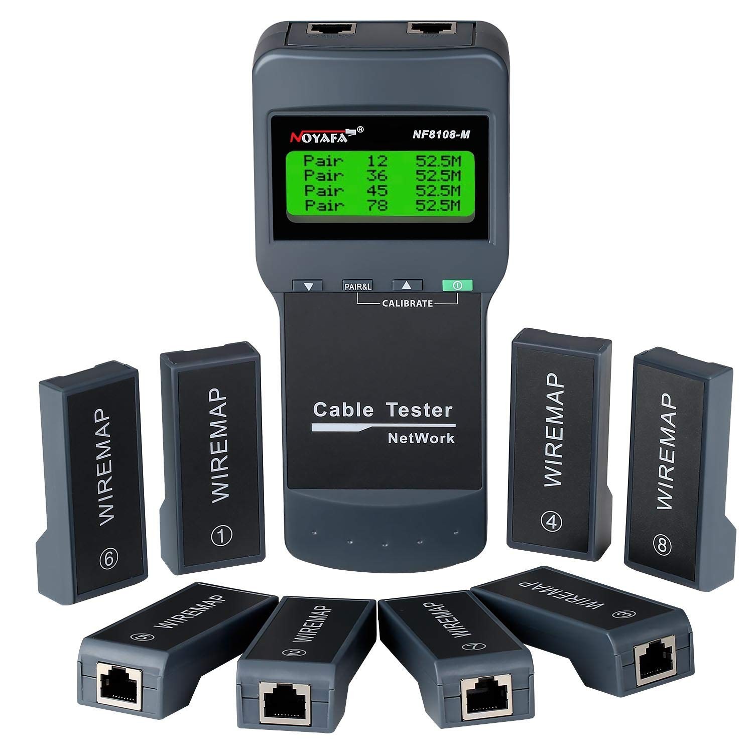 NOYAFA NF-8108M Cable Tracker Network Cable Tester LCD Display Measure Length