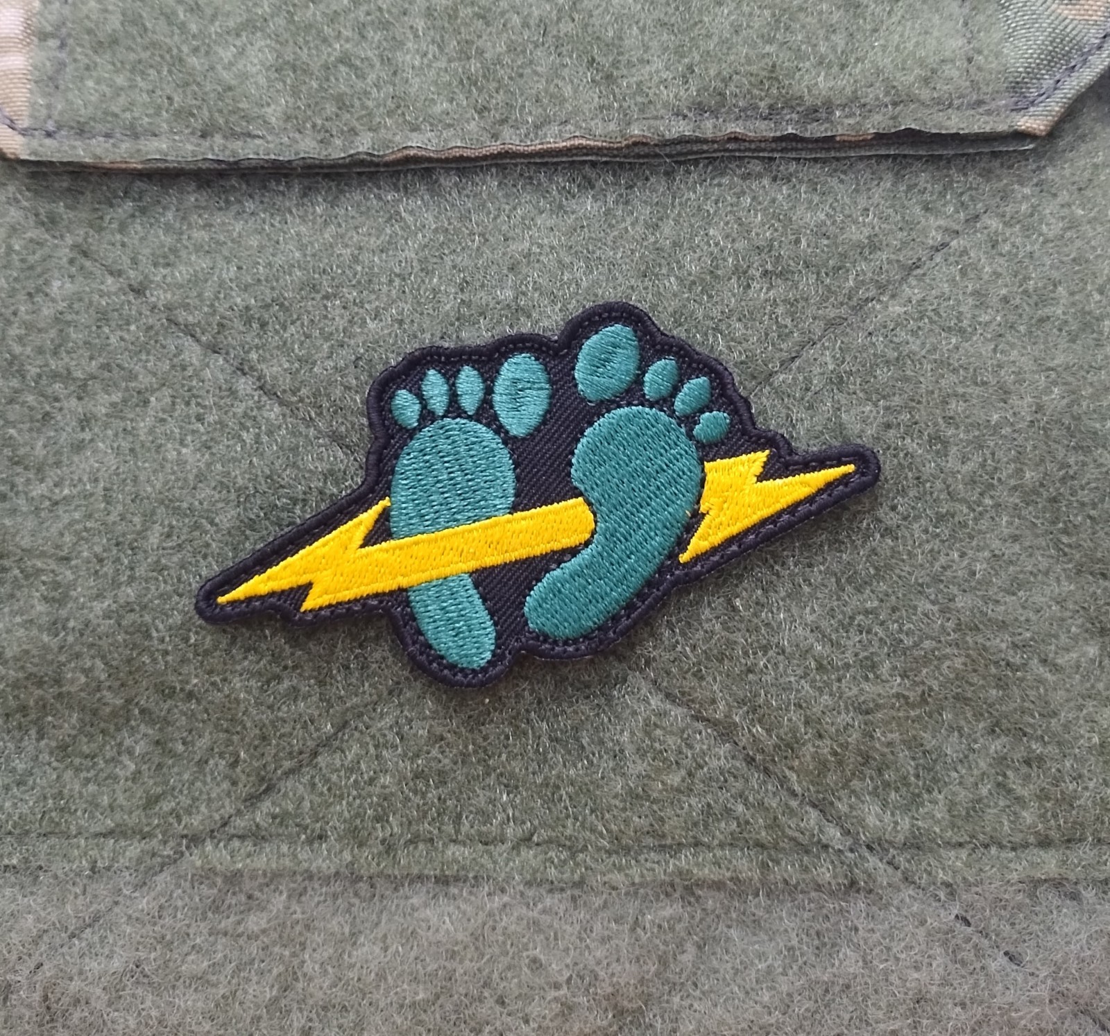 USAF PJ, 24th STS Emblems, Later Style Pararescue Small Helmet / Cap Patch