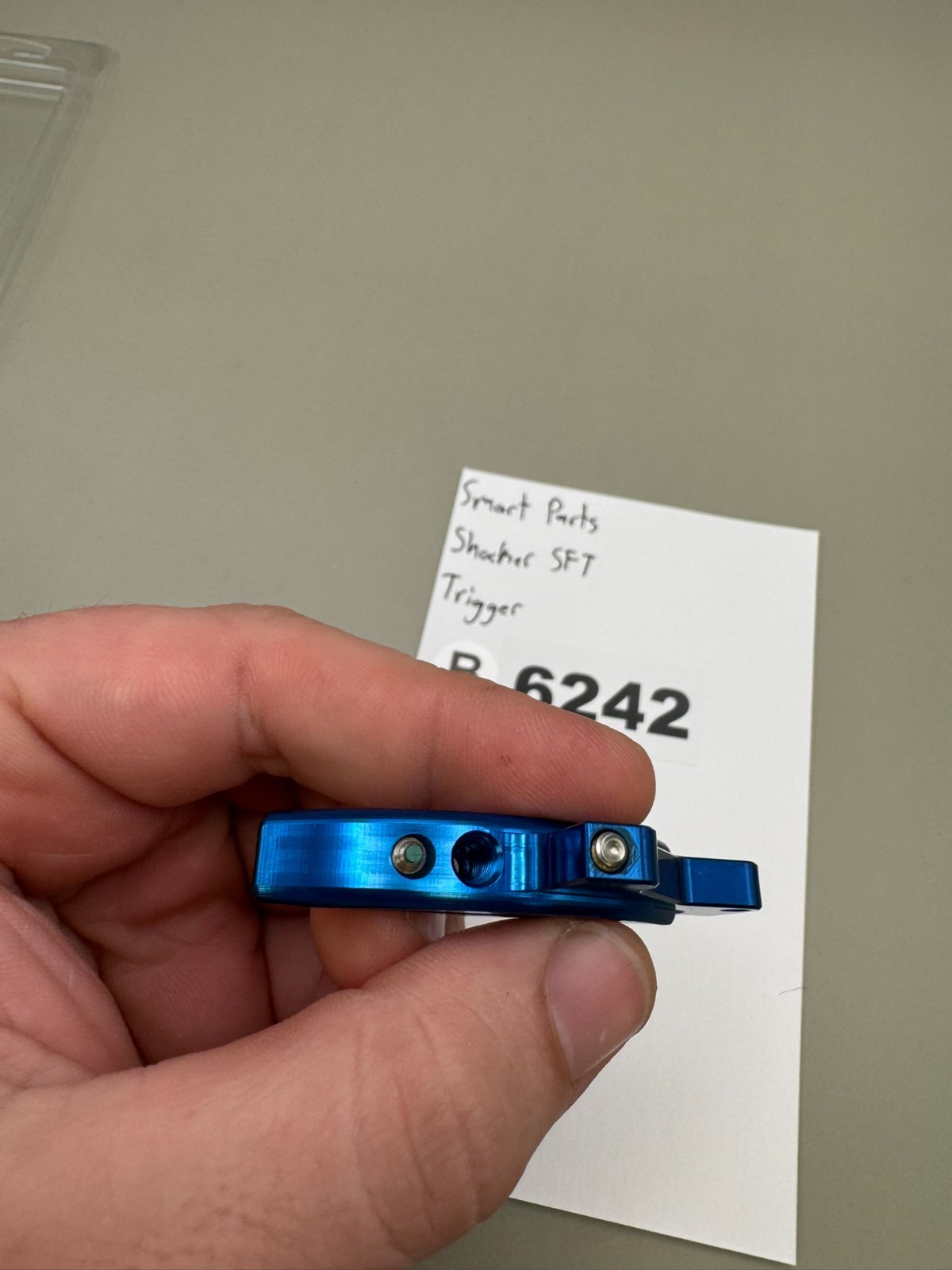 Smart Parts Shocker SFT Trigger-Satin Blue
