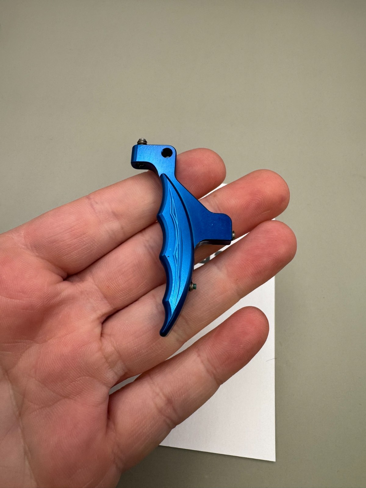 Smart Parts Shocker SFT Trigger-Satin Blue