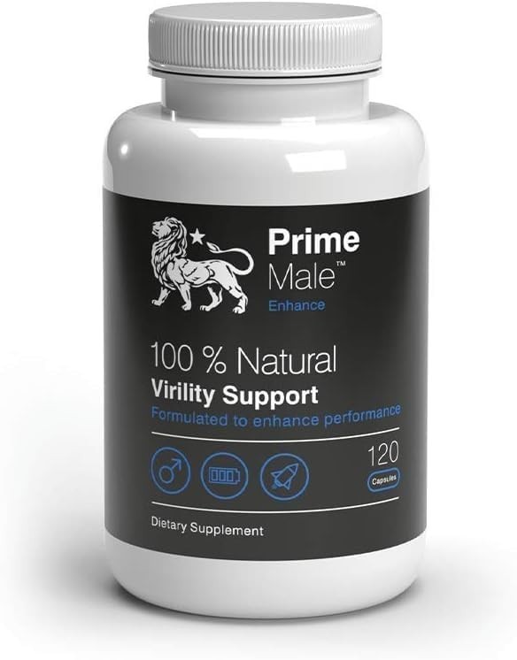 Prime Male Enhance - Male Enhancement Supplement 120 capsules Virility Support