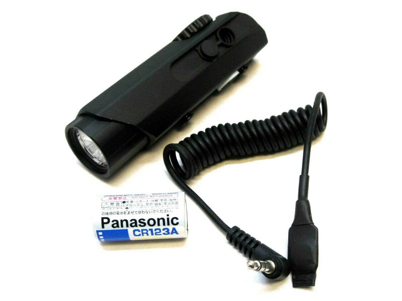 KEYMOD TACTICAL FLASHLIGHT DIRECT KEY-MOD MOUNT 3W 200 LUMENS w. CABLE SWITCH