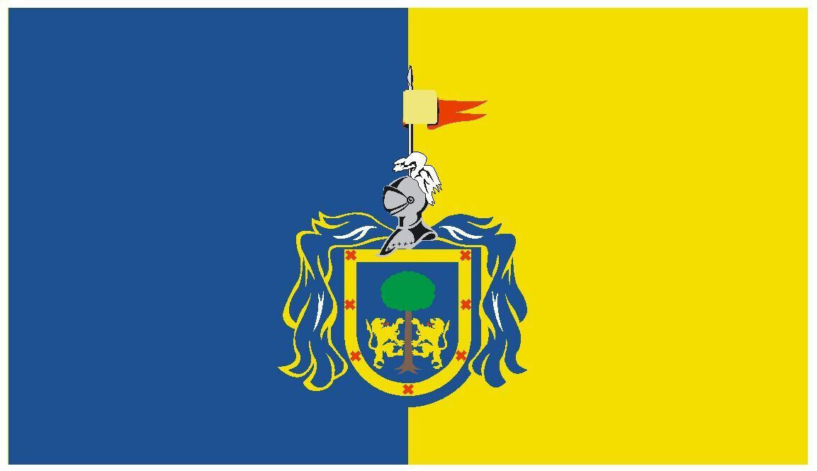 Jalisco International Flag Sticker Decal