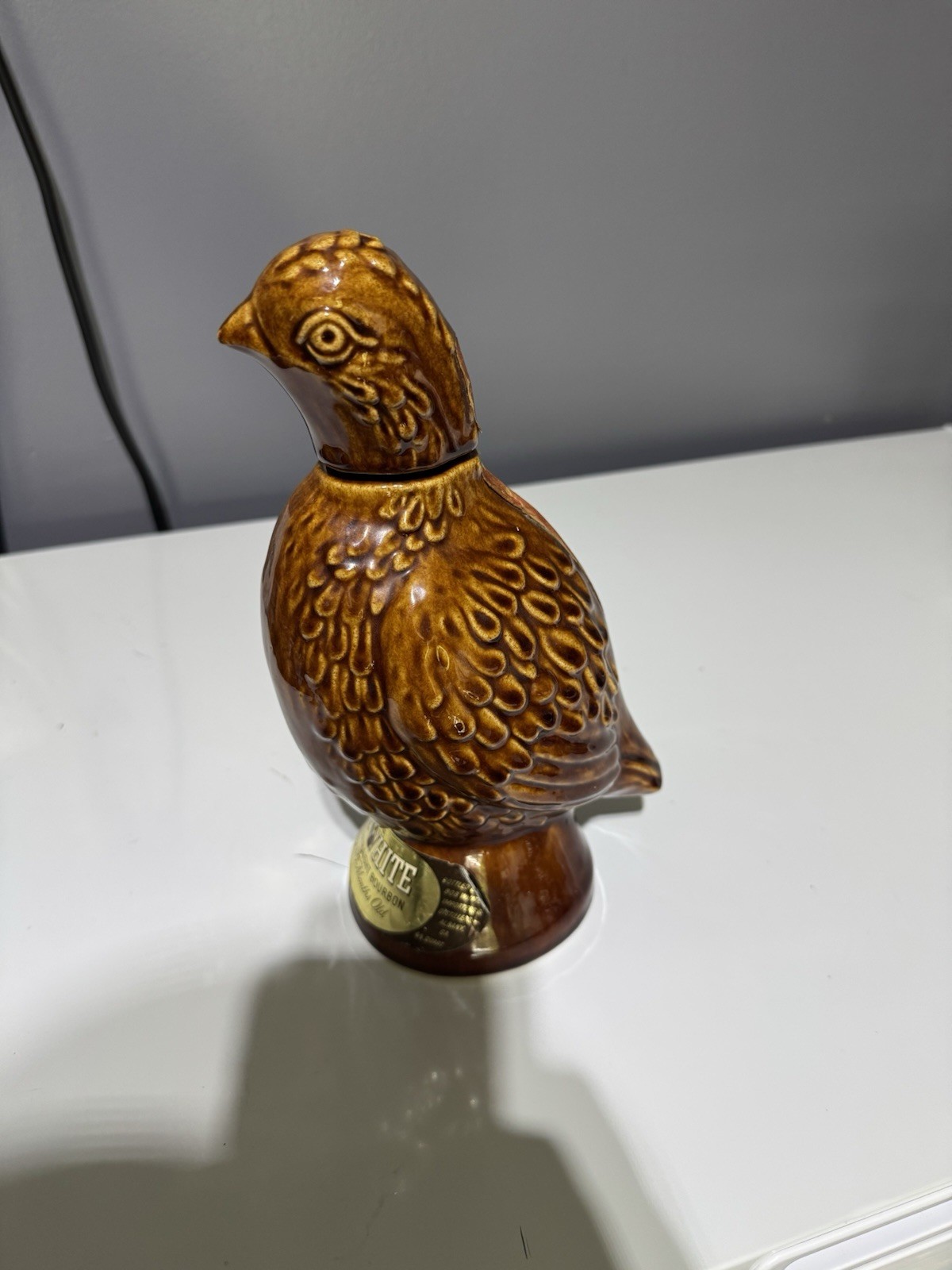 Pheasant Liquor Bottle