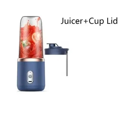 Portable Blender 14 OZ Personal Mini Protein Shakes Juicer Cup USB Rechargeable