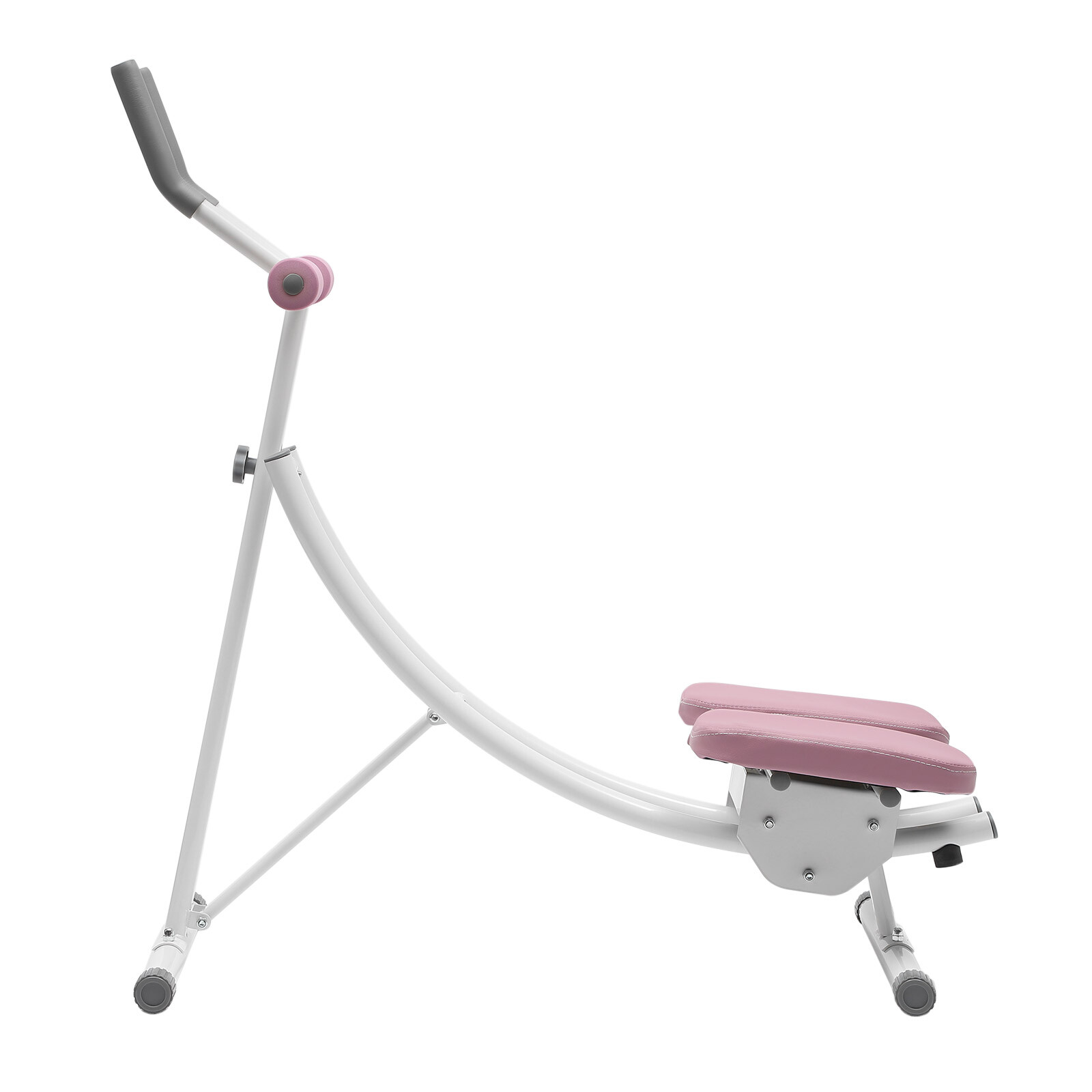 Foldable AB Machine AB Cruncher Abdominal Workout Sit Up Bench Core Toner Shaper
