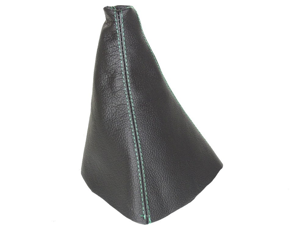 Shift Boot For Range Rover P38 1995-2002 Leather Green Stitching