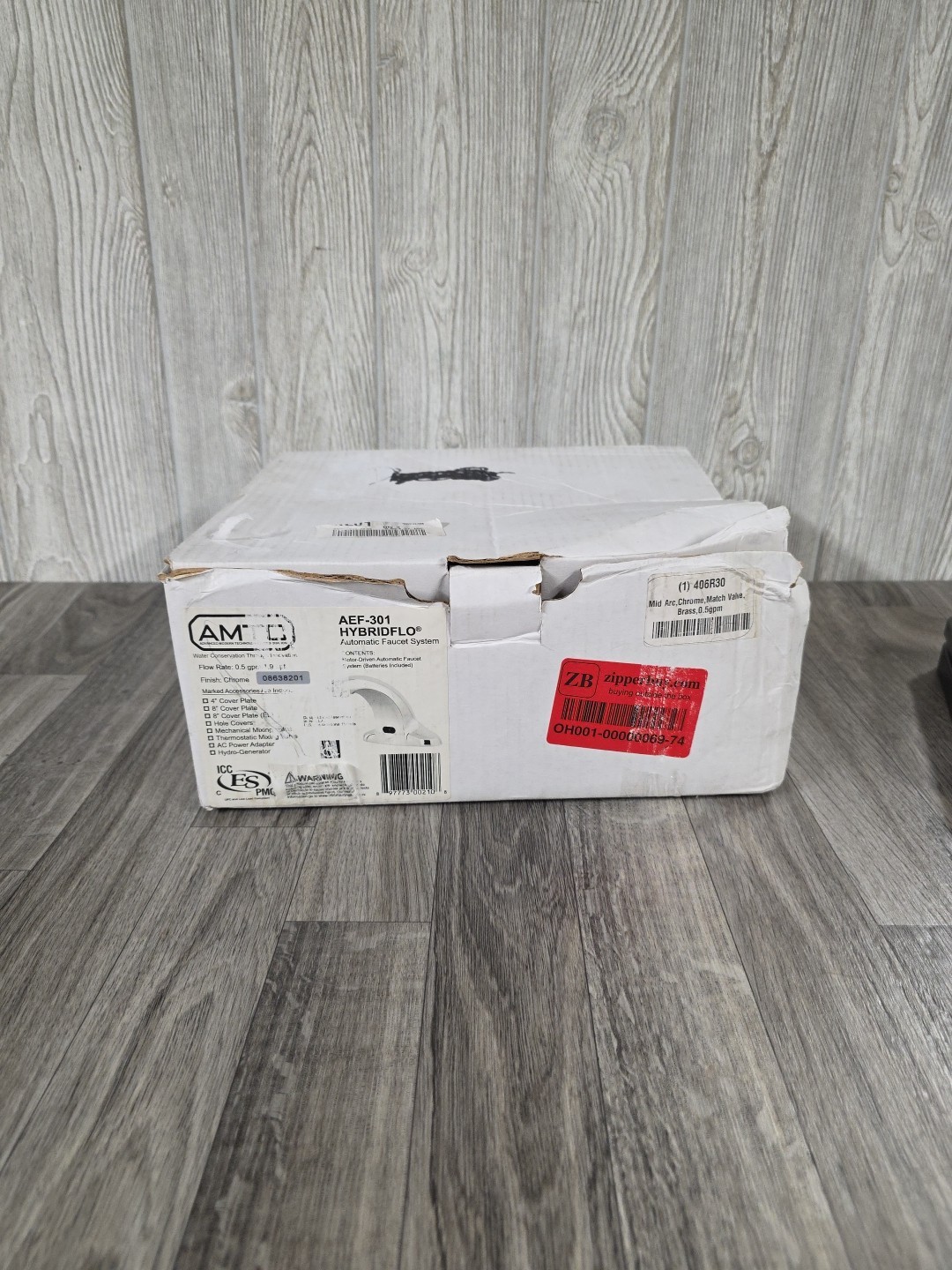 HYBRIDFLO Automatic Faucet System AEF-301 0.5GPM AMTC