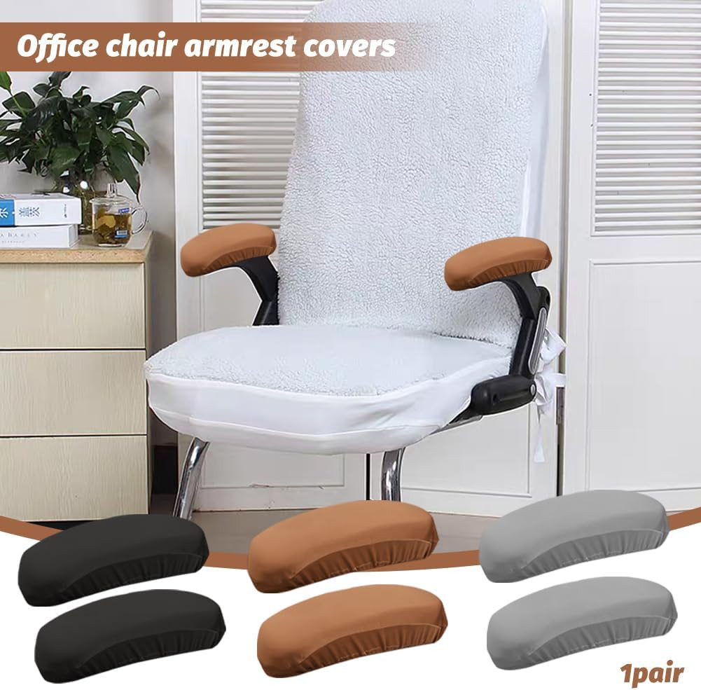 Office Chair Armrest Covers, 1Pair Stretchable Stretch Computer Chair Slipcover