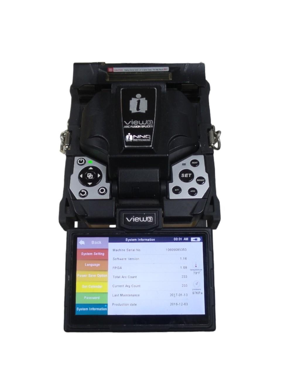 INNO VIEW 3 Fiber ARC Fusion Splicer - Free Shipping