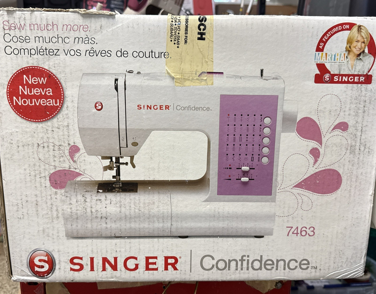 Singer Confidence 7463 Easy Stitch Selection Computerised Sewing Machine Works