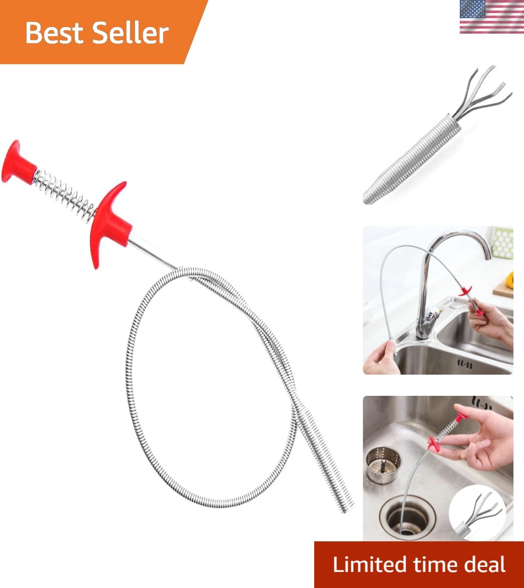 Bendable 4-Claw Pickup Tool - 24 Inch Flexible Reacher for Home Essentials
