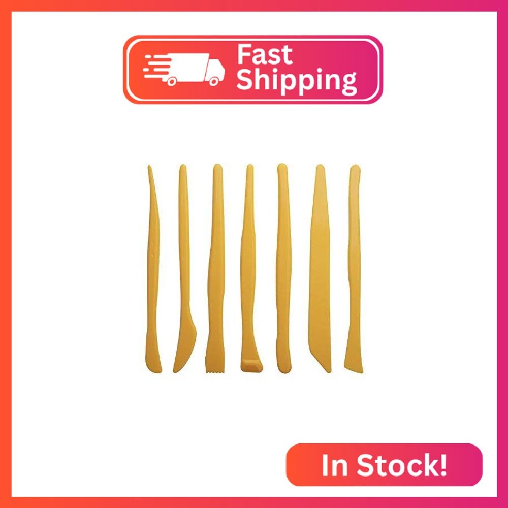 YYaaloa 14pcs Set Plastic Crafts Clay Modeling Tool Pottery Carving Tools for Sh