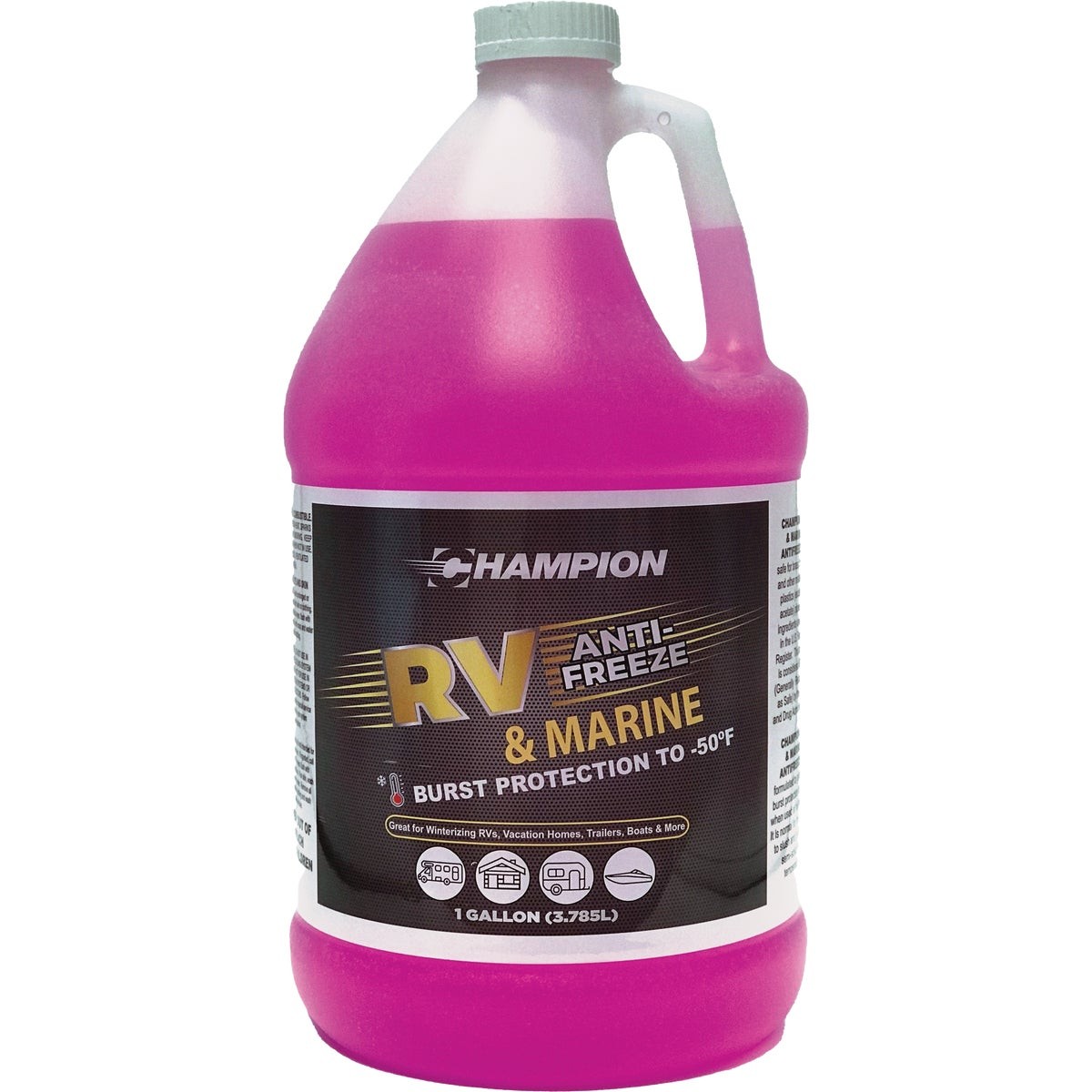 Champion Gallon -50 Deg F RV and Marine Antifreeze CH121402 Pack of 6