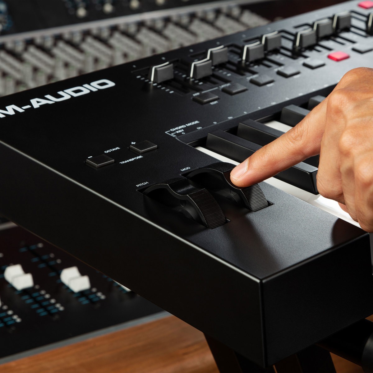 M-Audio Oxygen Pro 61 61-Key USB Powered MIDI Controller with Smart Controls and