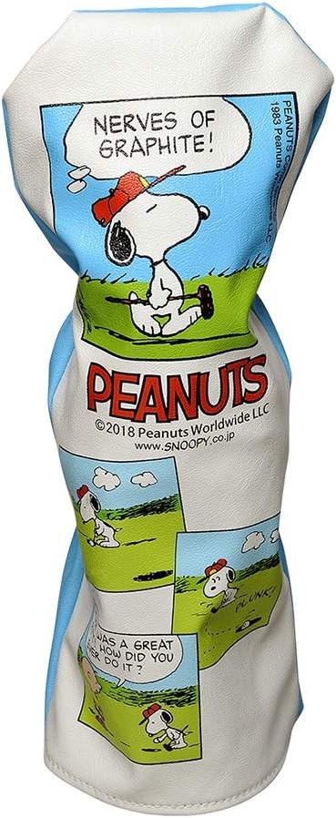 LITE Peanuts Snoopy Comic Driver Golf Headcover H-215 460cc PVC