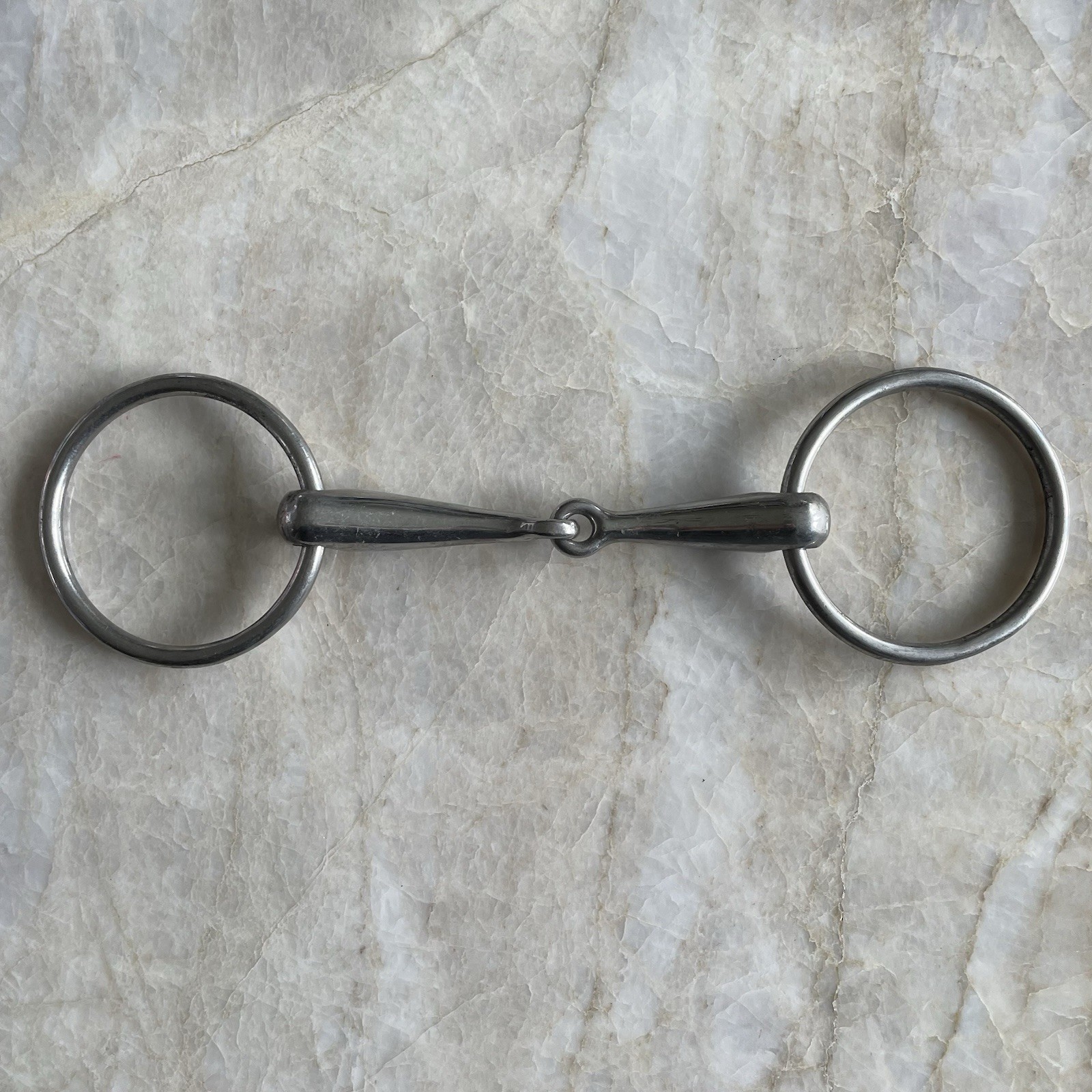 Loose Ring Snaffle Bit 4 3/4 in Stainless Steel