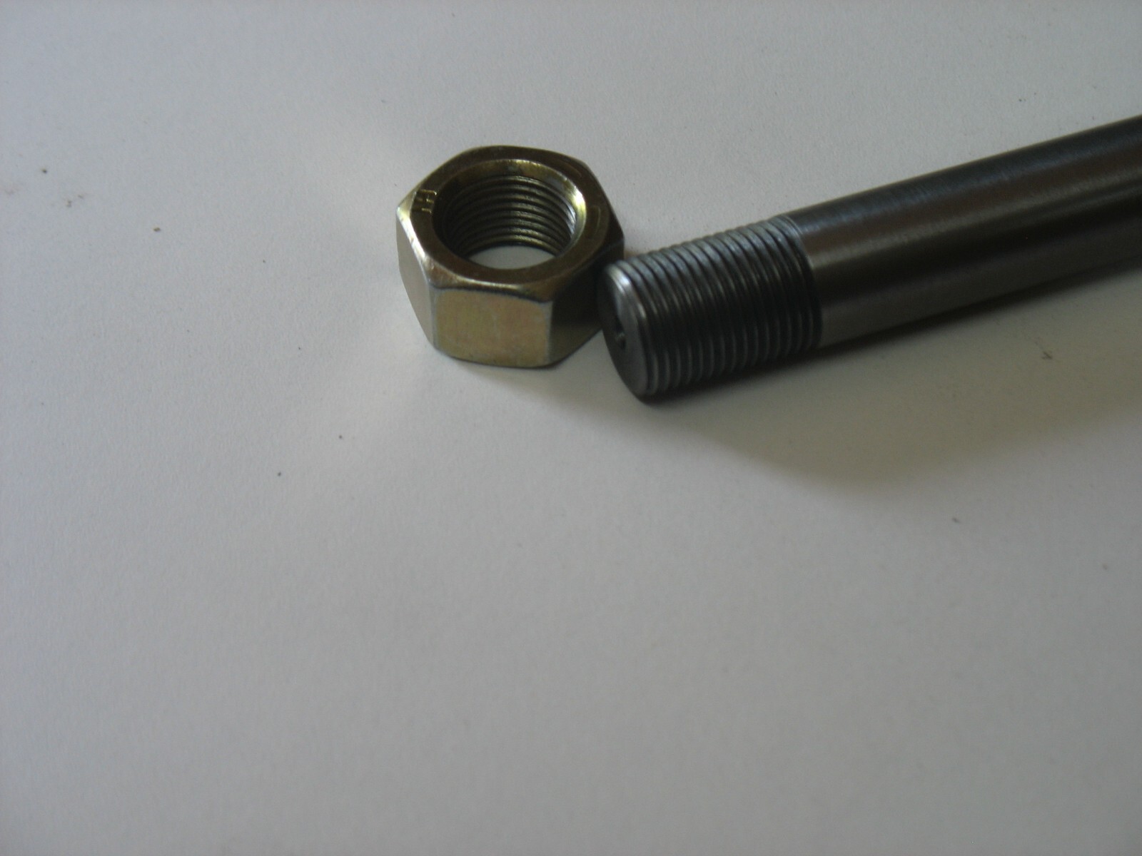 Steel Shaft /Rod  1"   X  12" Long Threaded 1" - 12 (Both Ends) FREE SHIPPING