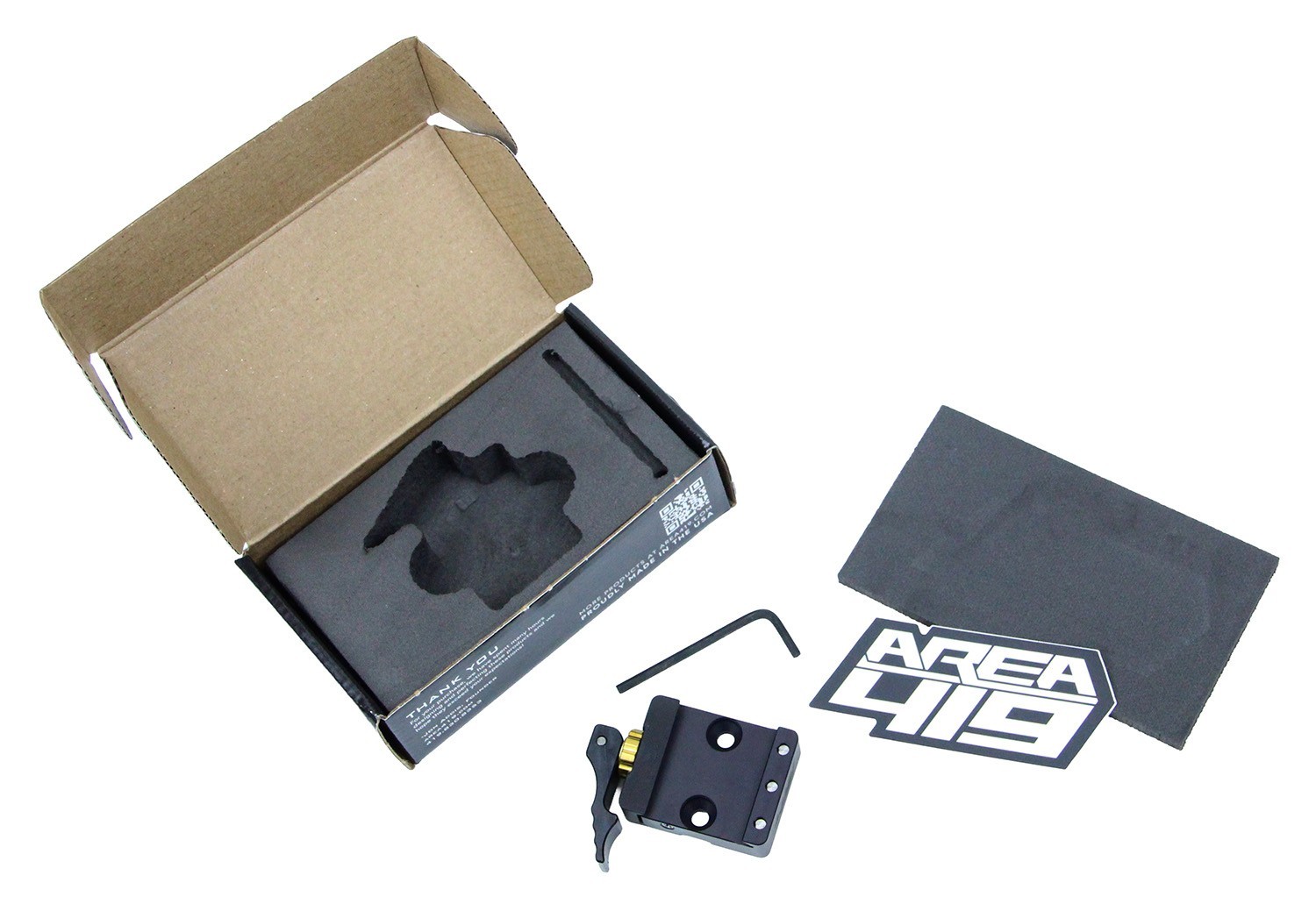 Area 419 ARCALOCK QD Clamp ARCA Rail 17S Quick Detach Bipod Tripod Mount