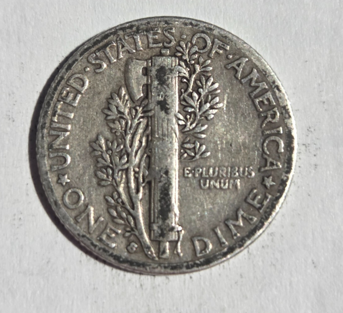 1936 S Mercury Dime