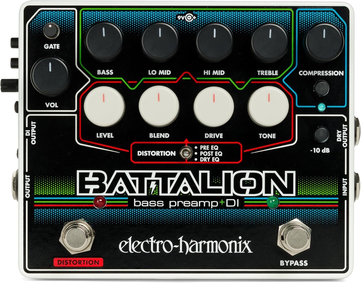 Electro-Harmonix Battalion Bass Preamp + DI