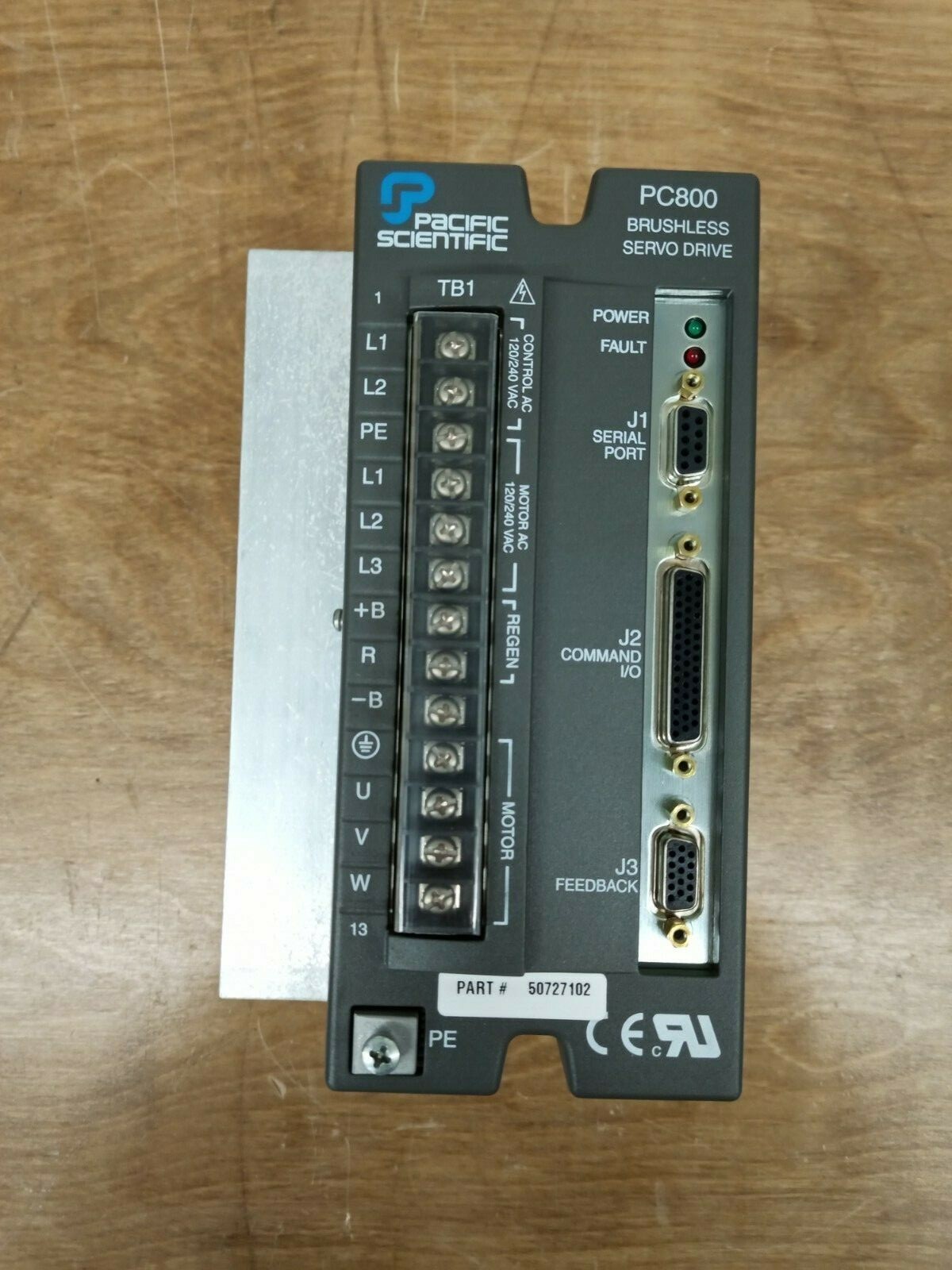 Universal Instruments 50727102 X-Axis Amplifier Pacific Scientific PC834-116-N