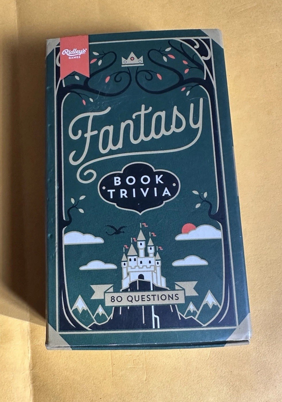 Ridley’s Fantasy Book Trivia 80 Questions and Answers New (Opened Box Unused)