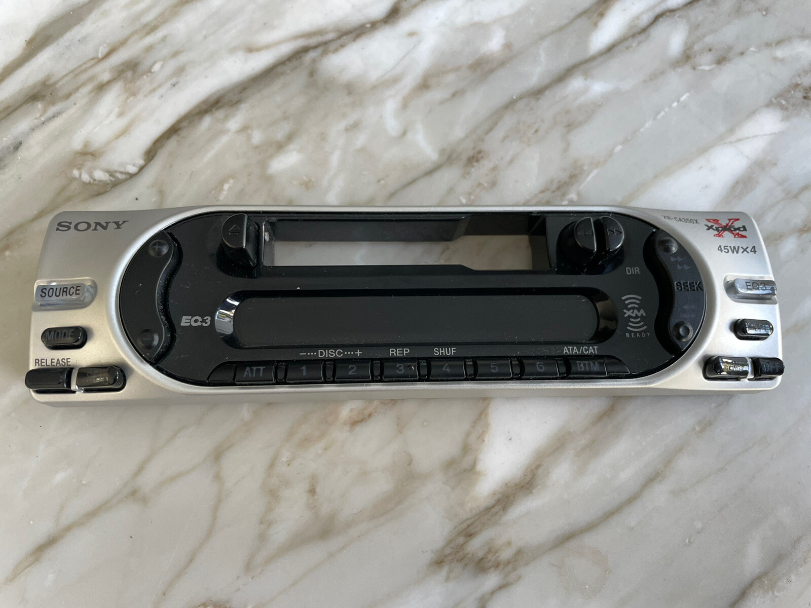 SONY XR-CA350X CAR STEREO CASSETTE SONY XR-CA350X STEREO ONLY FACEPLATE OEM🟠