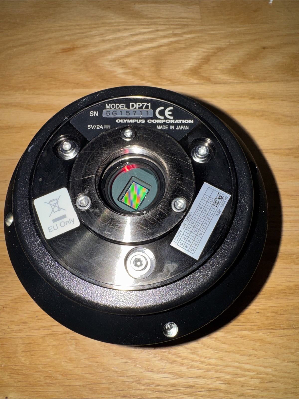 Olympus DP71 Digital Microscope Camera Made in Japan