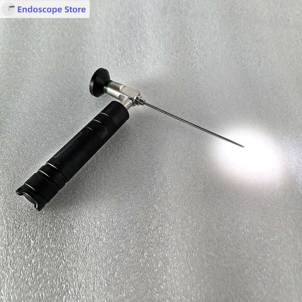 Mini Portable Handheld Endoscope LED Light Source Rechargeable Water-proof ENT