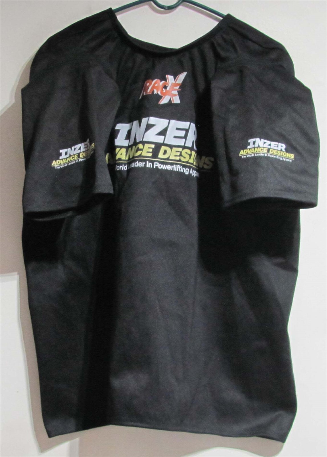 Inzer Rage X Bench Shirt Size 62 Black (NEW!) (Sleeves Shortened 3.5" by Inzer)