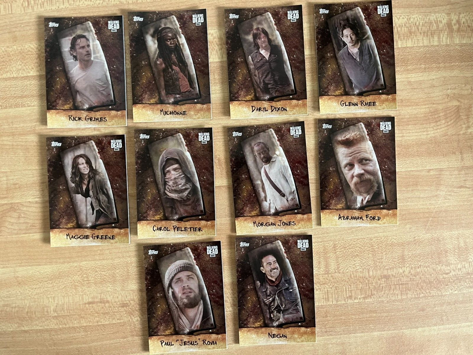 2017 Topps The Walking Dead Season 6 Chop Insert (10) NrMt