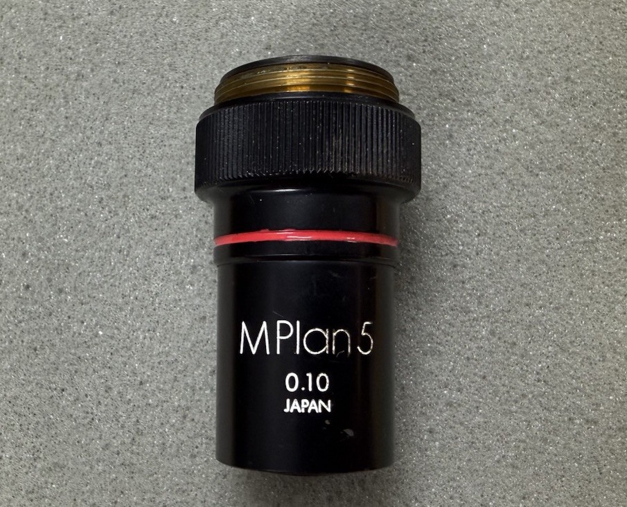 Olympus MPlan 5X Objective Lens (0.10 NA)