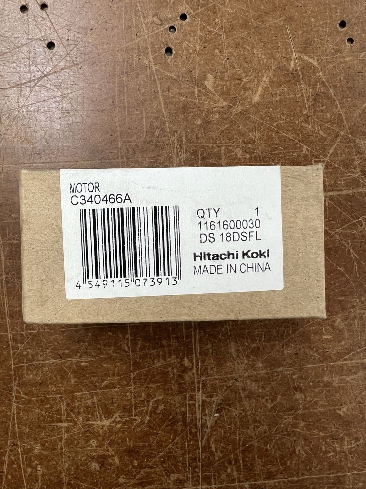Hitachi Koki C340466A Motor DS18DSFL Drill Replacement Part New