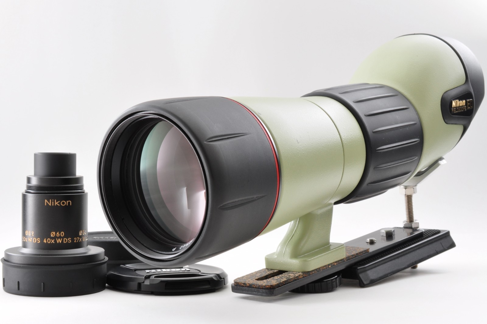 Nikon Fieldscope ED III D=60 P Eyepiece 40x W DS Near Mint From Japan 0262