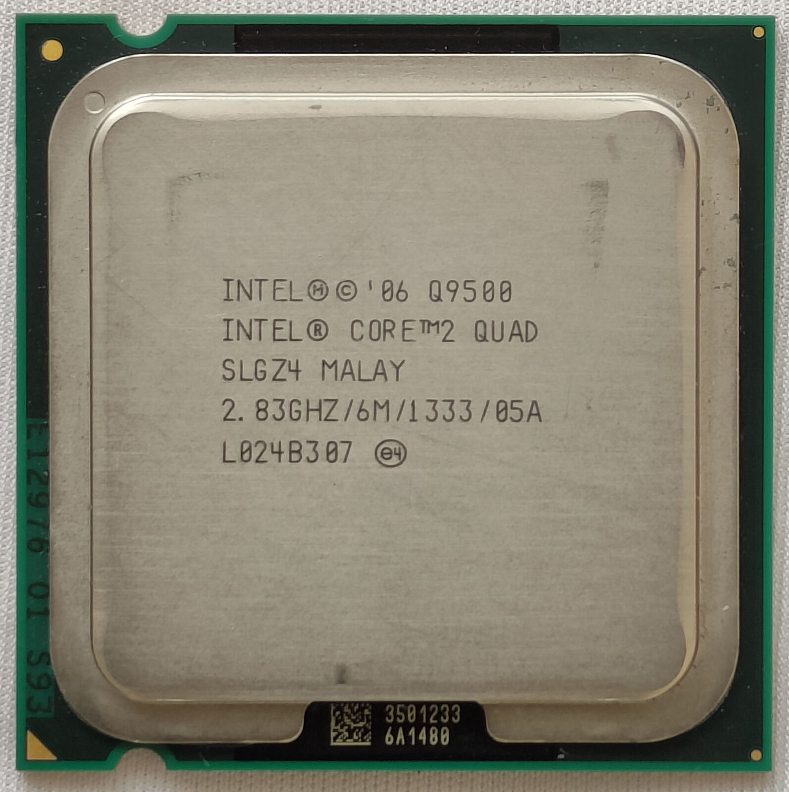 Intel Core 2 Quad Q9500 CPU Quad-Core 2.83GHz/6M/1333 SLGZ 4 LGA775 Processor