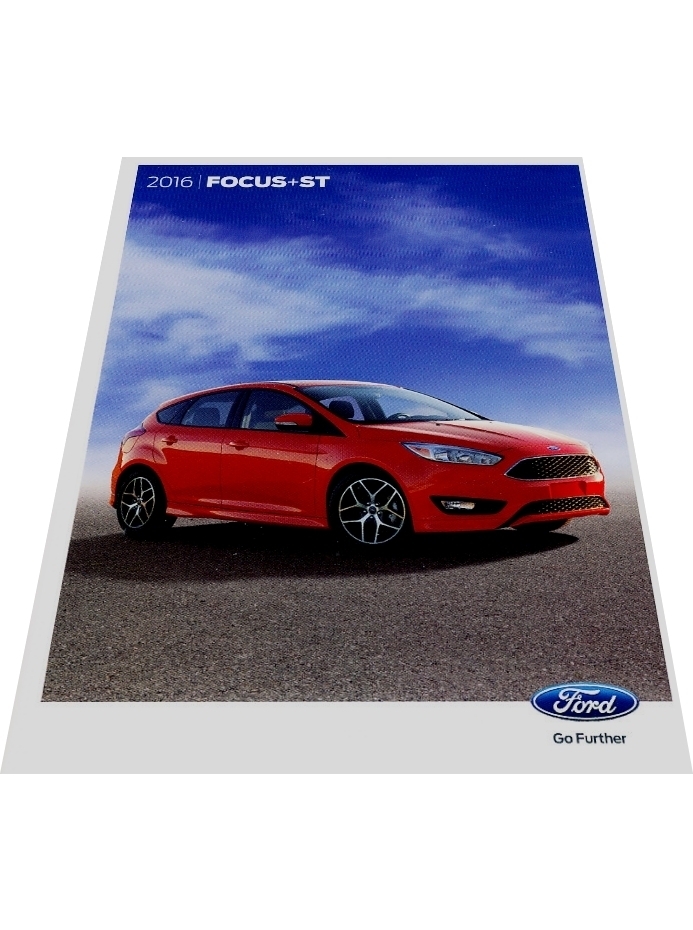 2016 Ford Focus and ST 32-page Original Sales Brochure Catalog