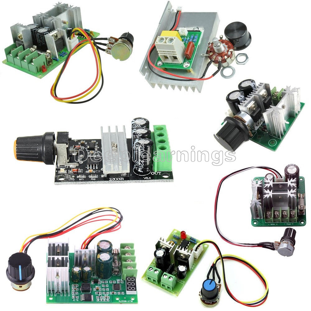 3/10/15/20A PWM 6-28V/10-60V/6-60V/12-40V/6-90V/12V Motor Speed Control Switch S