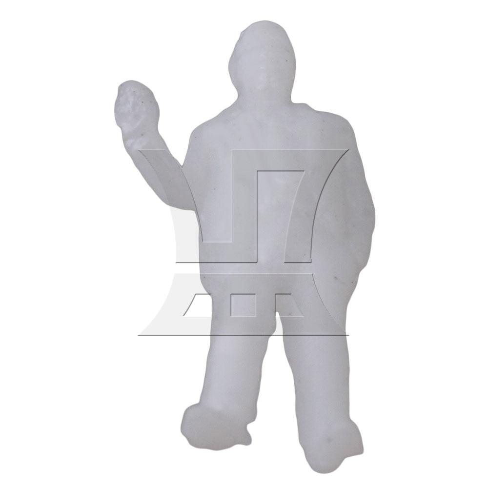 100PCS Unpainted Model Figures Miniature People Passerby Scale 1:200