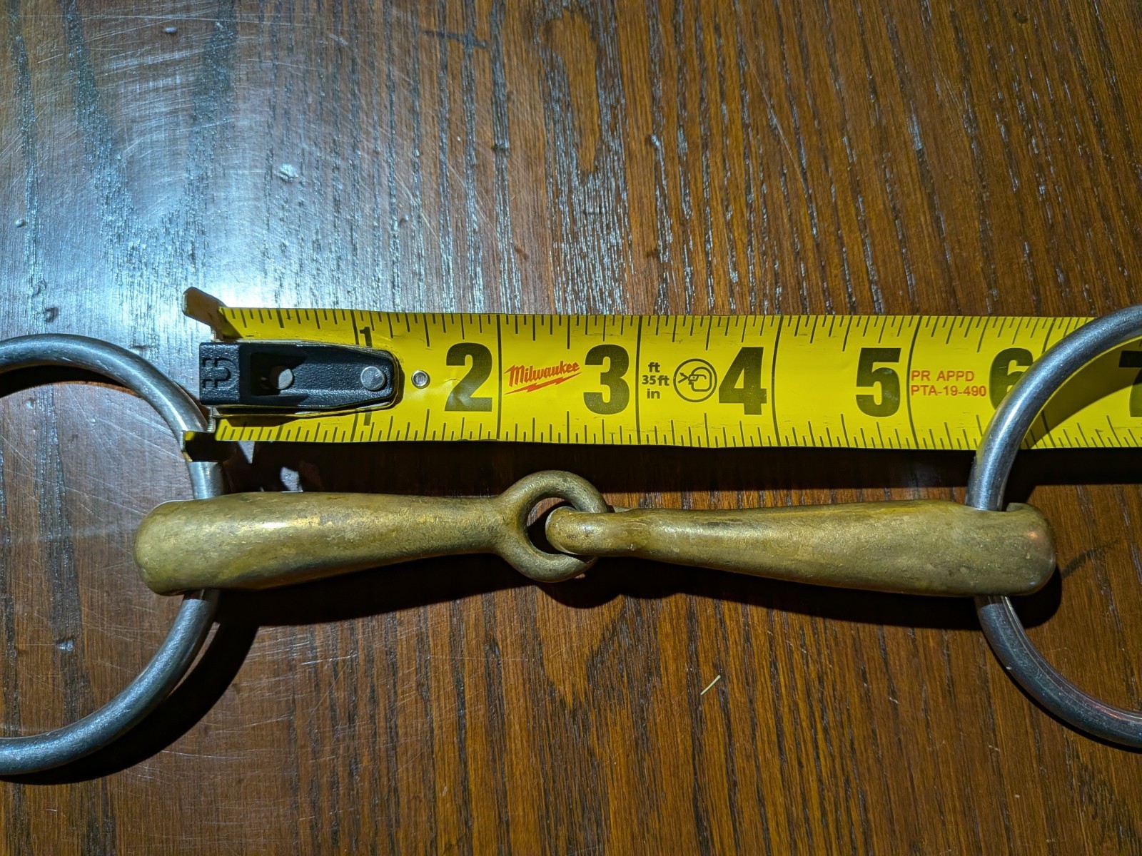 Herm Sprenger Aurigan Loose Ring Snaffle Bit 5.25"
