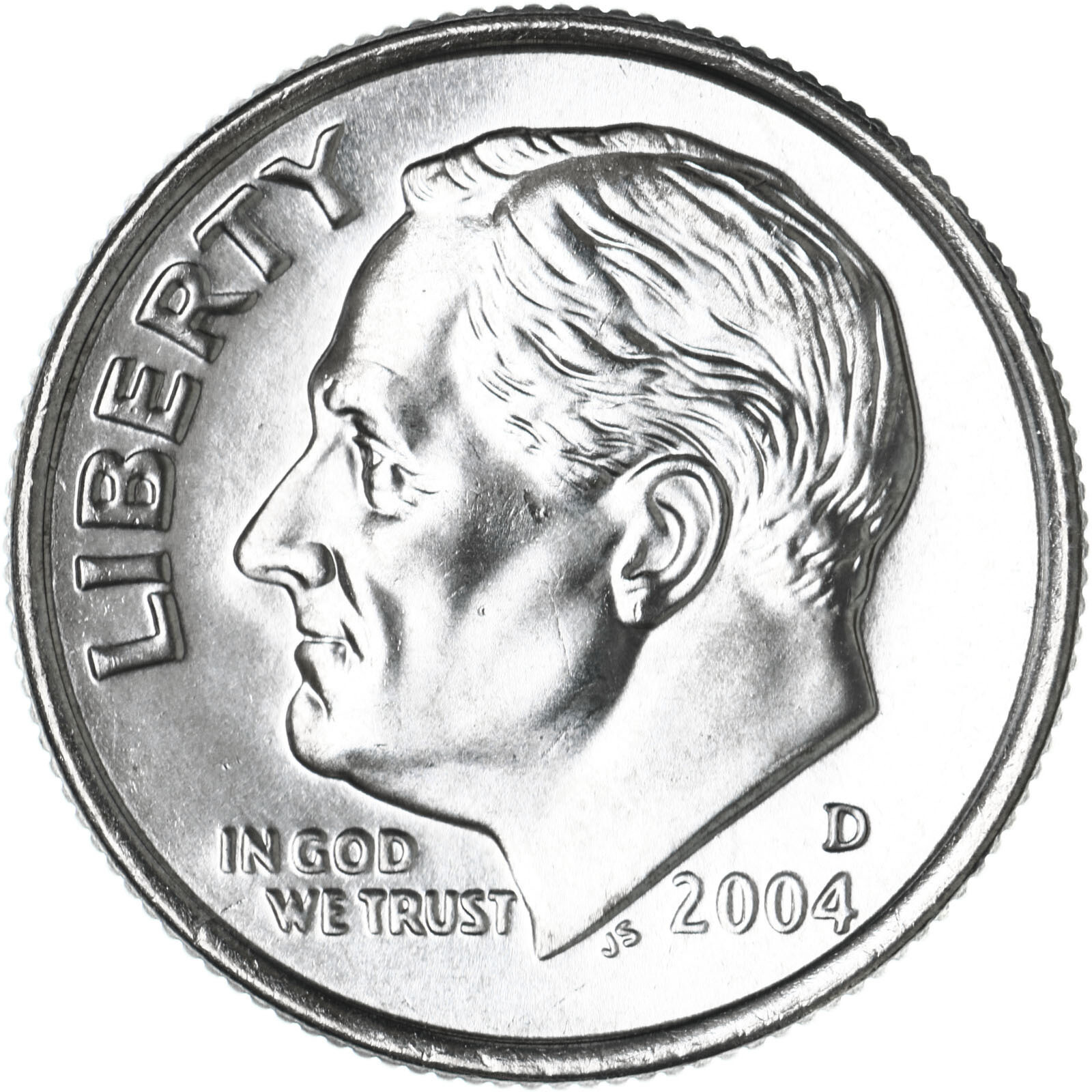 2004 D Roosevelt Dime BU US Coin