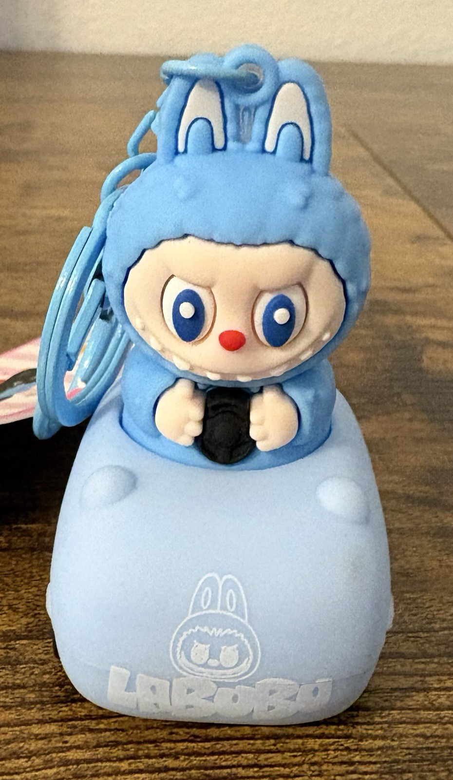 Labubu Drive Pull Back Keychain New In Package