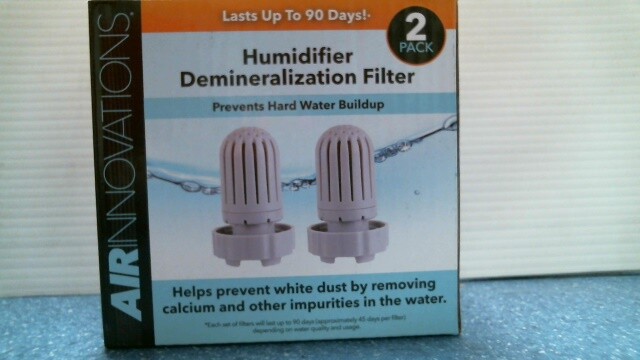 Air Innovations Humidifier Demineralization Filter 2 Pack, FREE SHIPPING