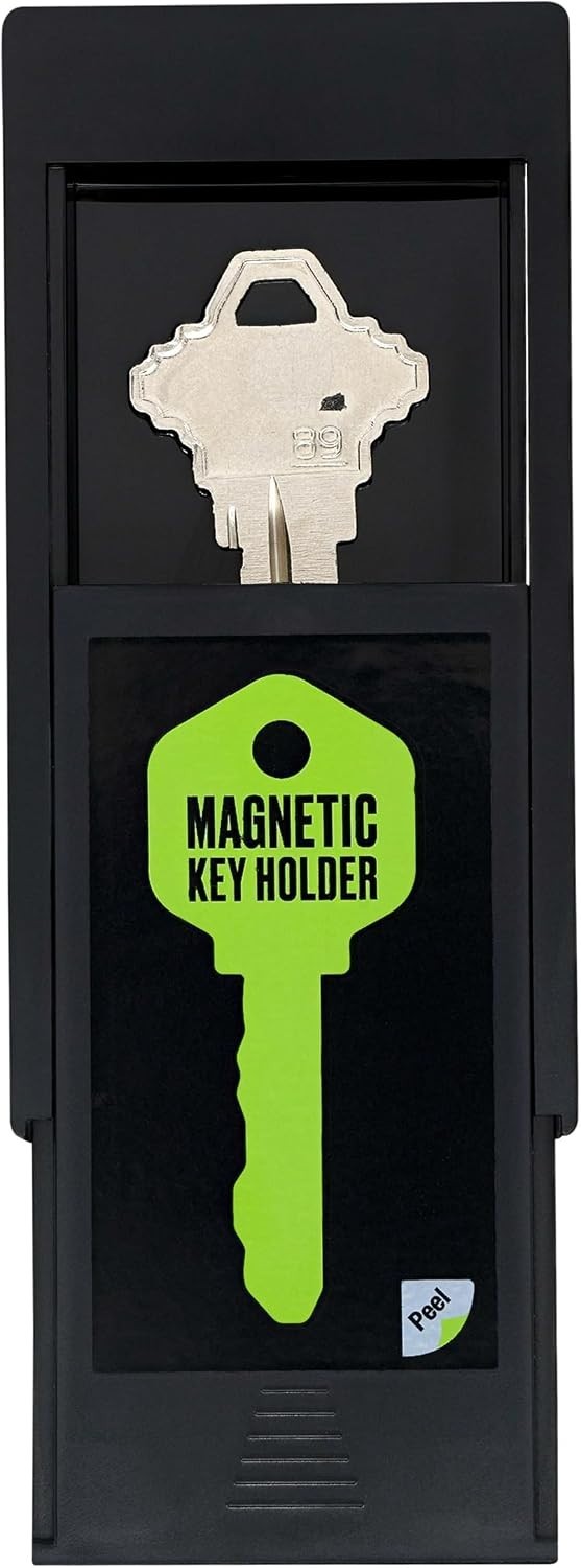 Large Magnetic Key Case - Durable Plastic & Weather-Resistant for Secure Storage