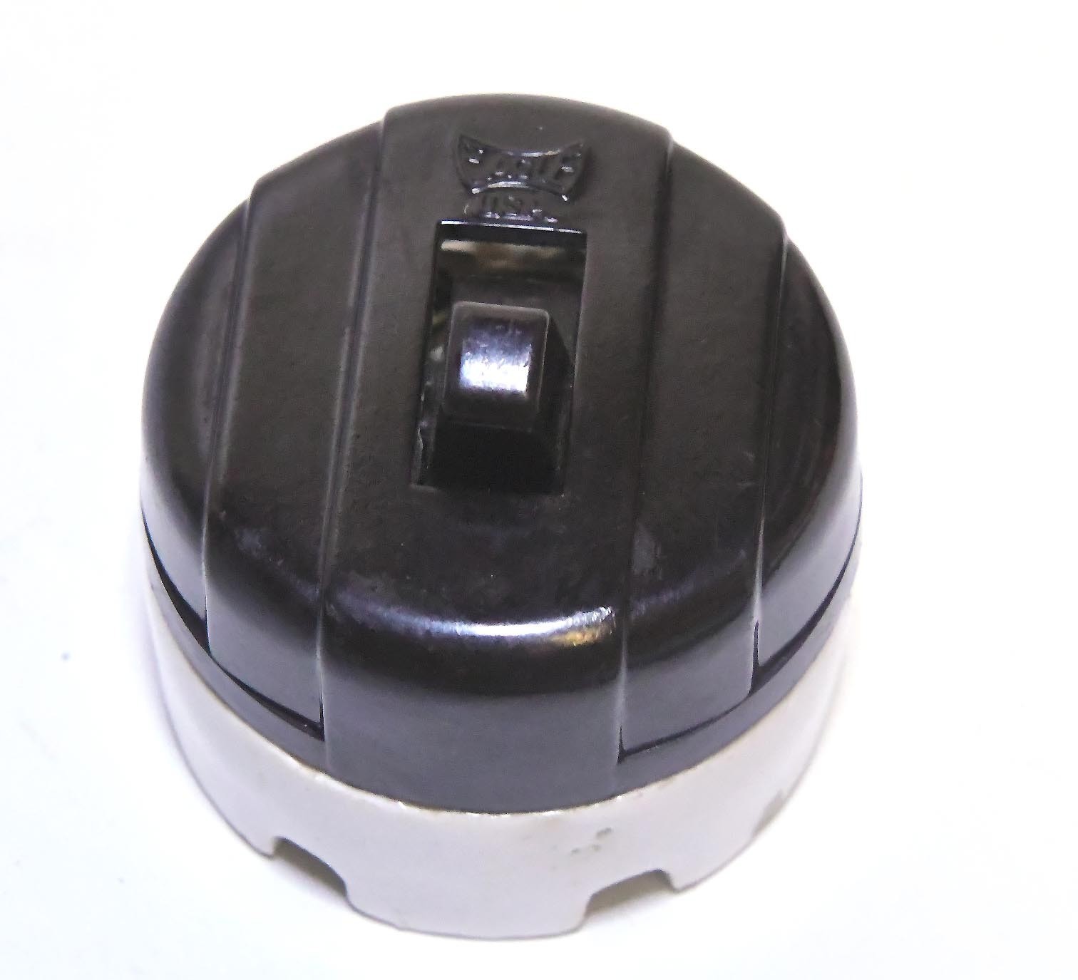 VINTAGE EAGLE ON / OFF ELECTRICAL TOGGLE SWITCH