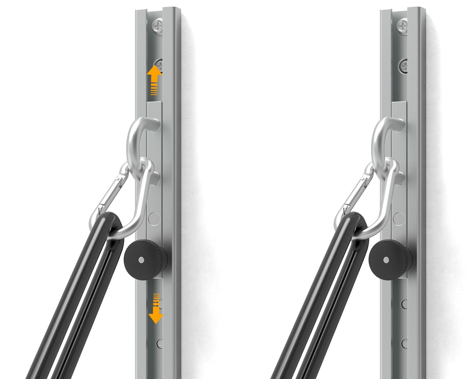 Professional 80" Adjustable Wall Anchor for Resistance Bands - Ultimate Home ...