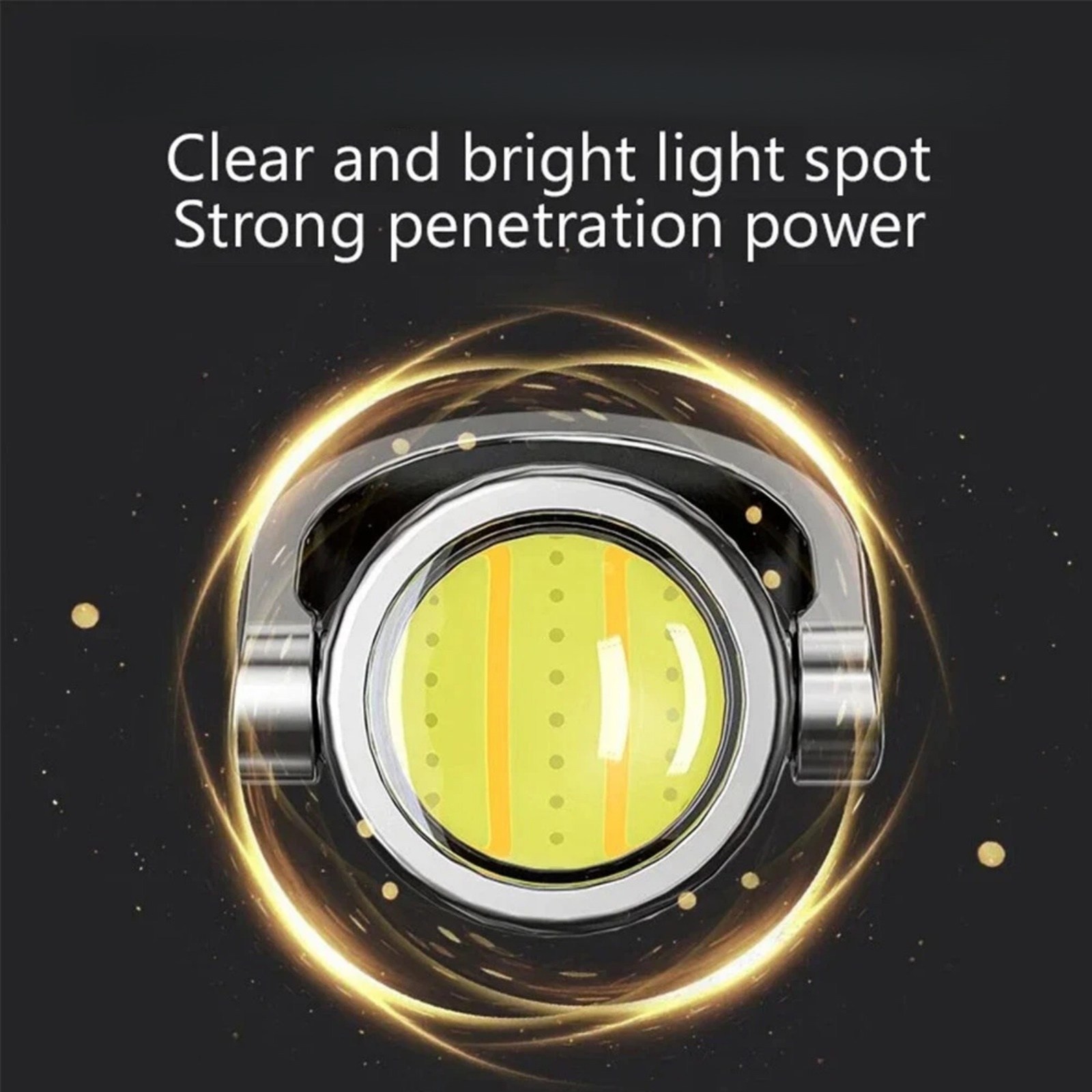 Rechargeable Keychain Flashlight Impact-Resistant, Compact Light for Outdoor