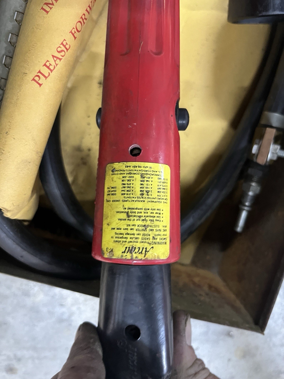 Arcair 61-064-009 Model K-3 Gouging Torch & Cable
