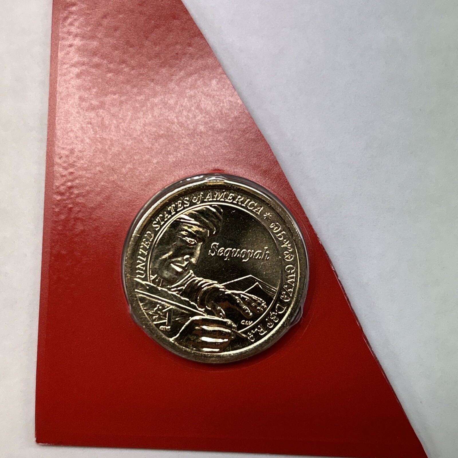 2017-D Sacagawea Native American Dollar from Mint Set in Mint Plastic Ships Free